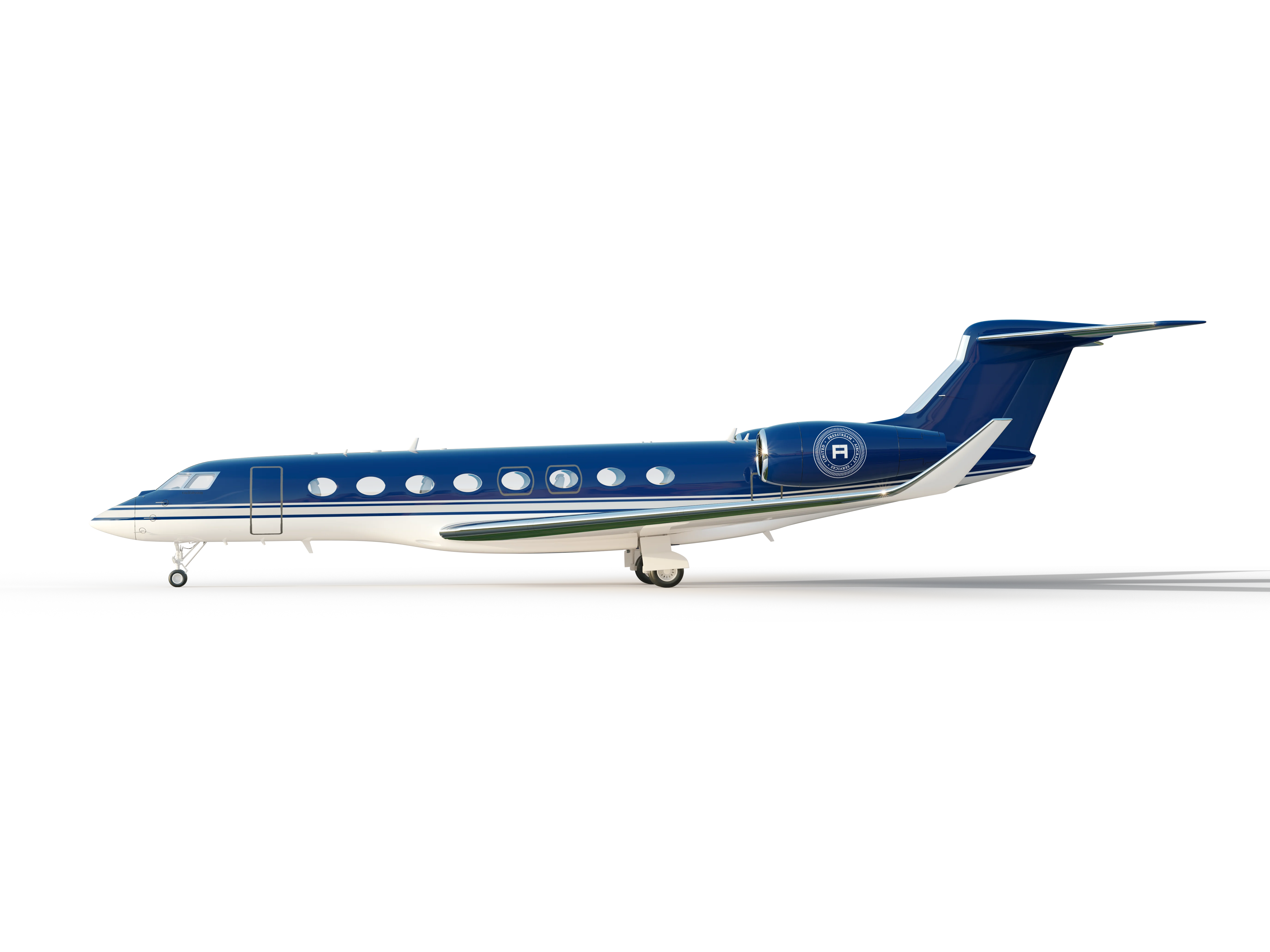 Gulfstream G650 in flight